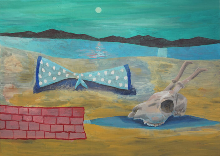 Die Nacht, der Mond und der See